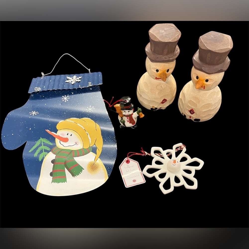 🔥5-pc Snowman Bundle